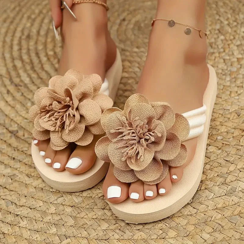 Amara - Women's Summer Floral Slide Sandals
