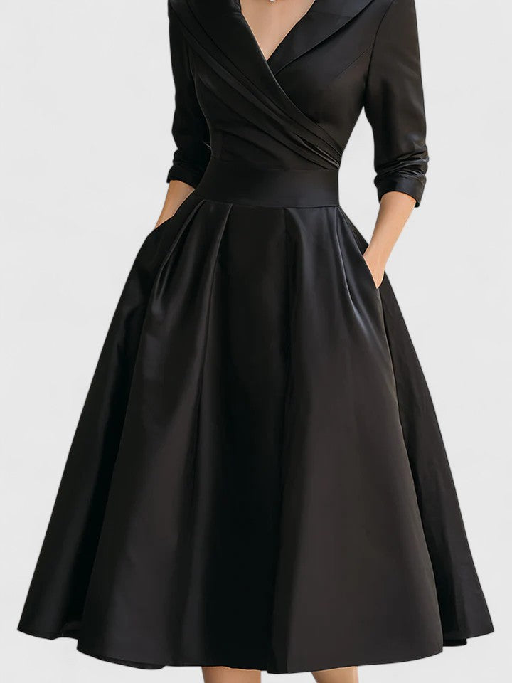 Yan | Elegantní midi šaty