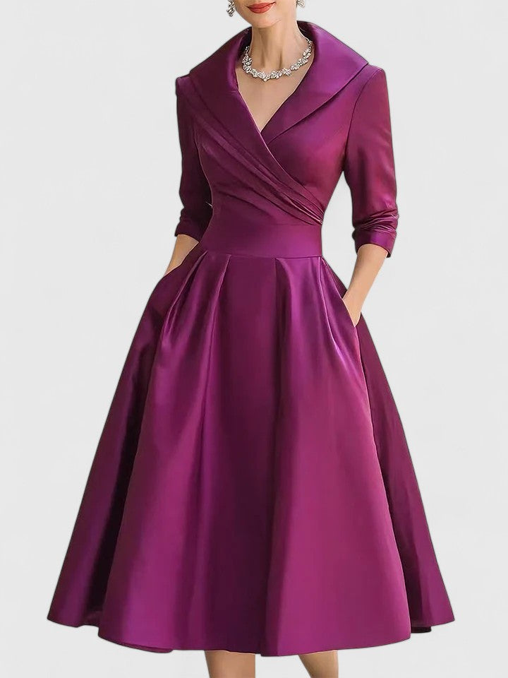 Yan | Elegantní midi šaty
