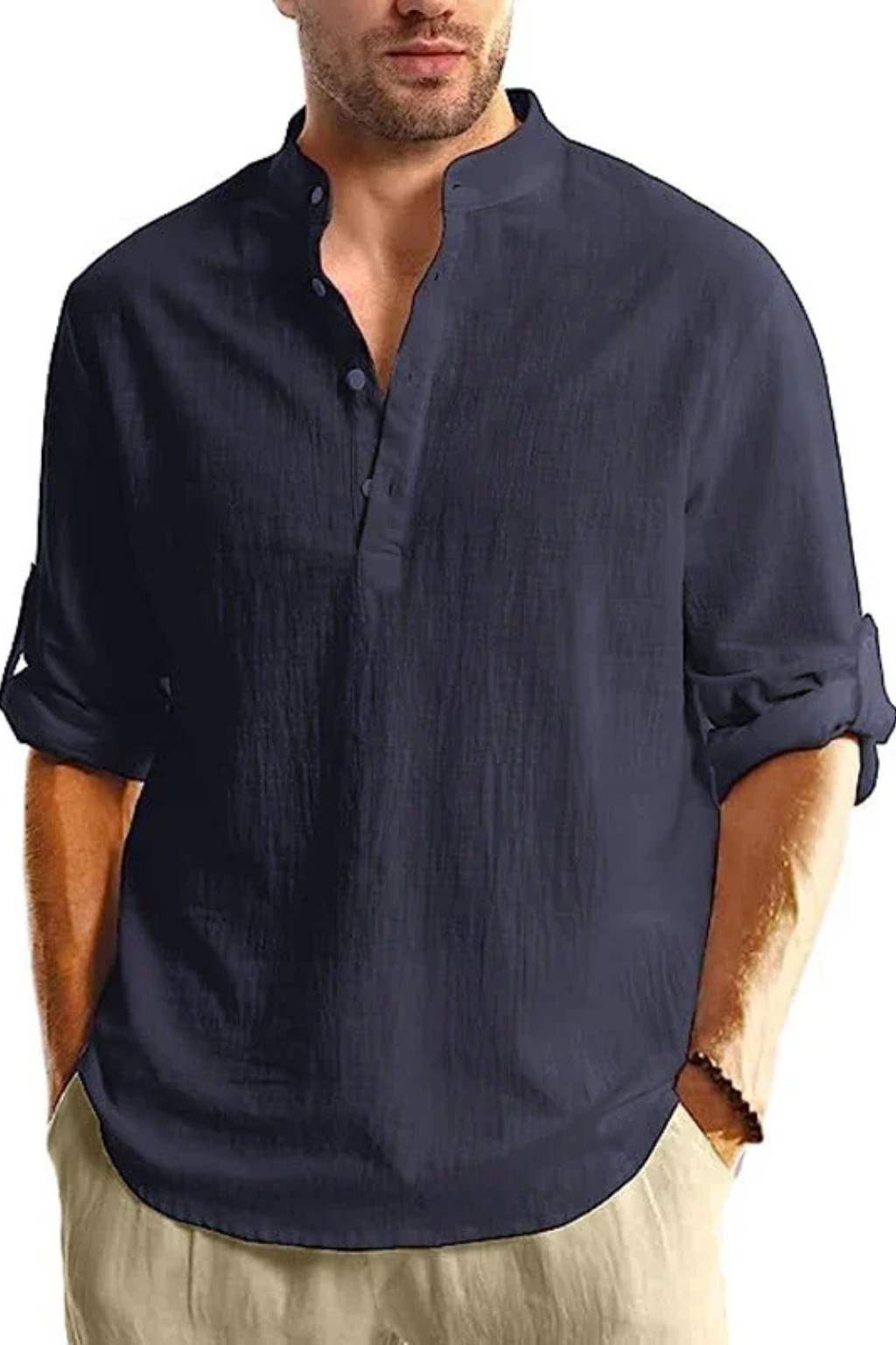 Men's Lightweight Linen Shirt