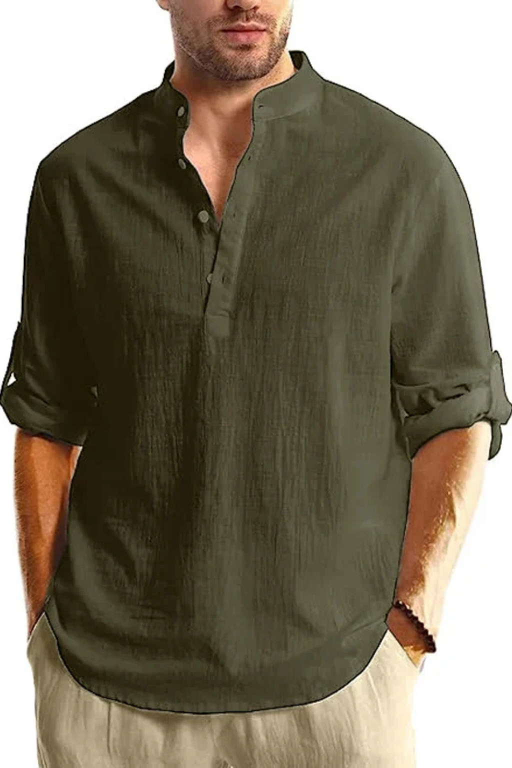 Men's Lightweight Linen Shirt