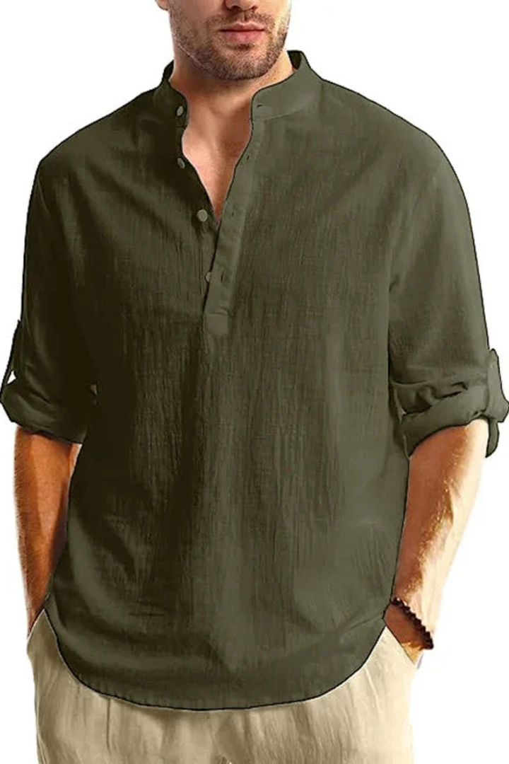 Men's Lightweight Linen Shirt