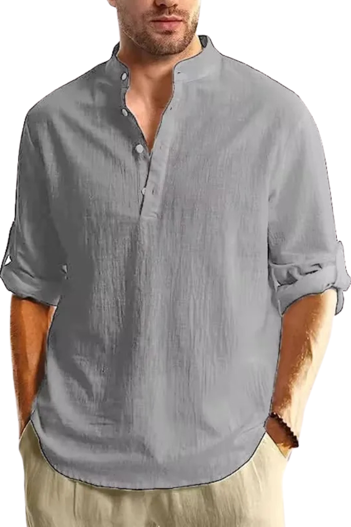 Men's Lightweight Linen Shirt