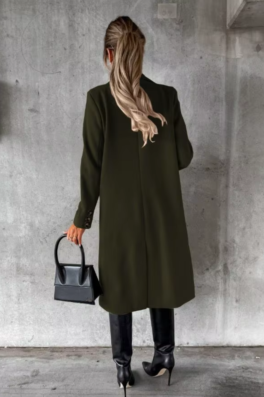 Women’s Tailored Long Trench Coat