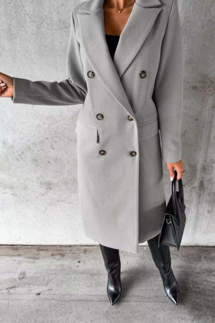 Women’s Tailored Long Trench Coat