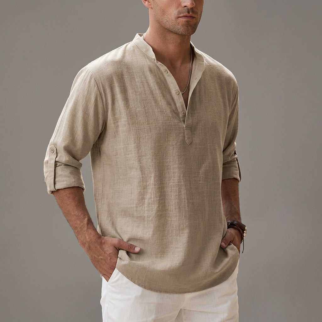 Begur Relaxed Linen Shirt