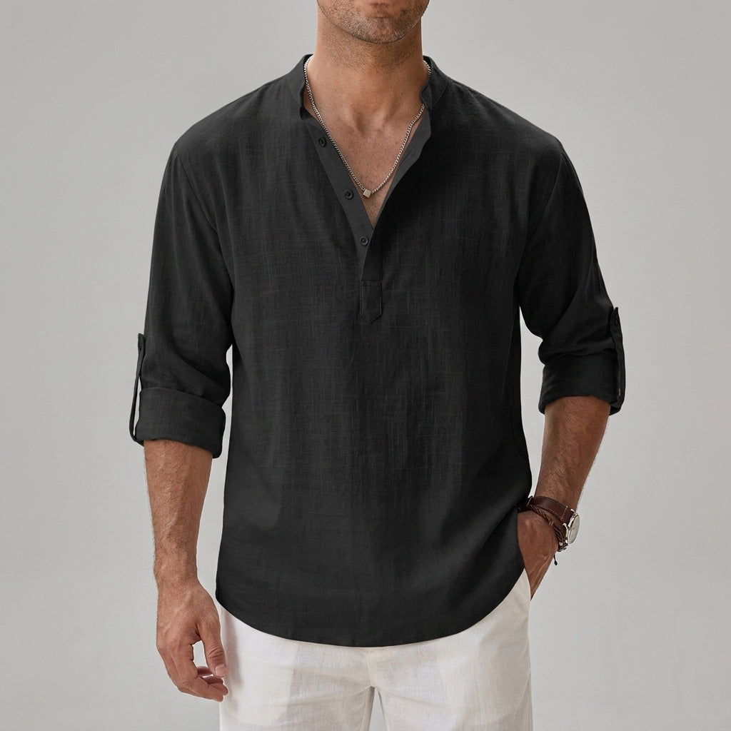 Begur Relaxed Linen Shirt