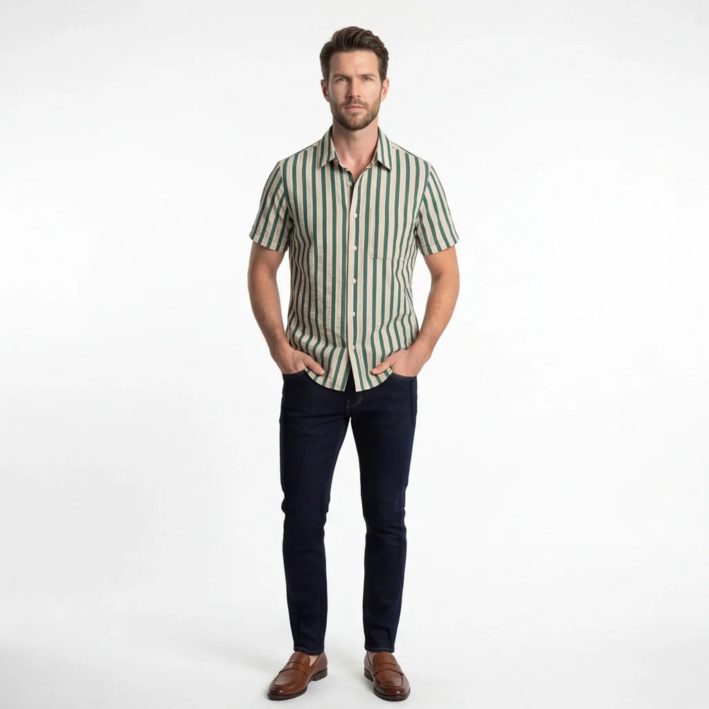 Anthony - Lightweight Cotton Oxford Shirt