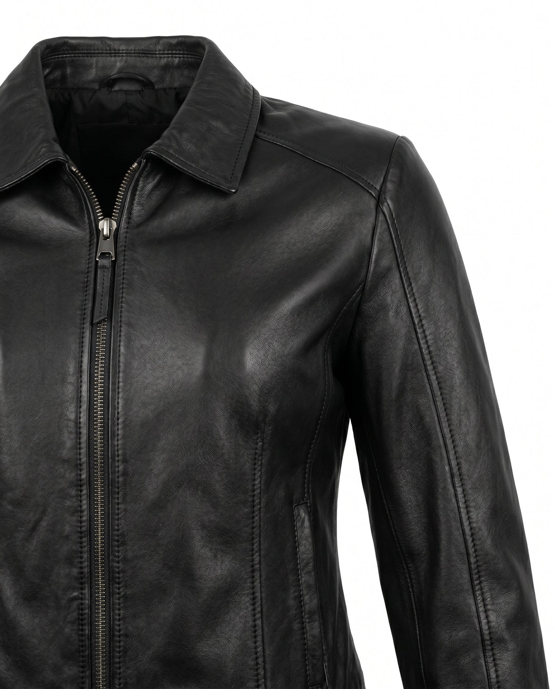 Penelope - Fitted Leather Jacket