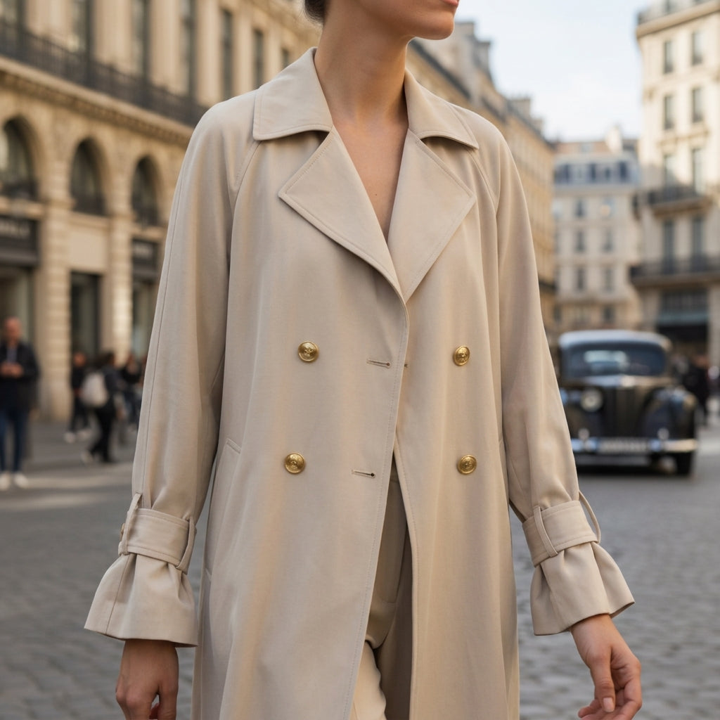 Menton Waterproof Trench Coat