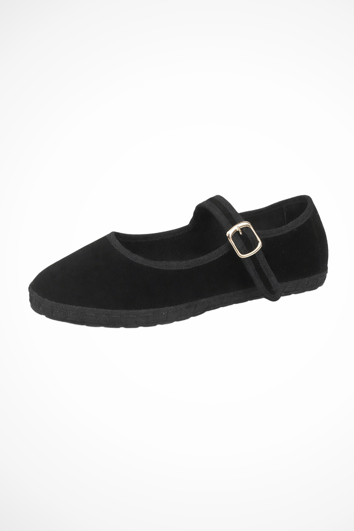 Women's Classic Mary Jane Flats with Soft Comfort Style