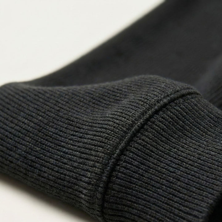 Men's Ribbed Knit Jumper with Button Front and Collar