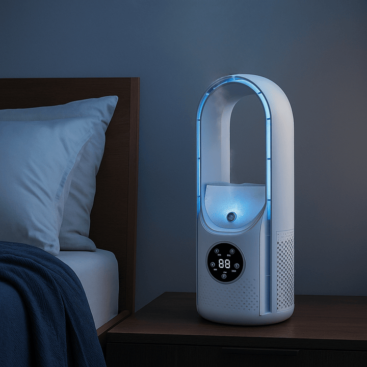 Mini Koeler Bladloos Compact Stil Ontwerp