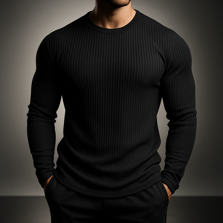 Laurent Rib-Knit Sweater