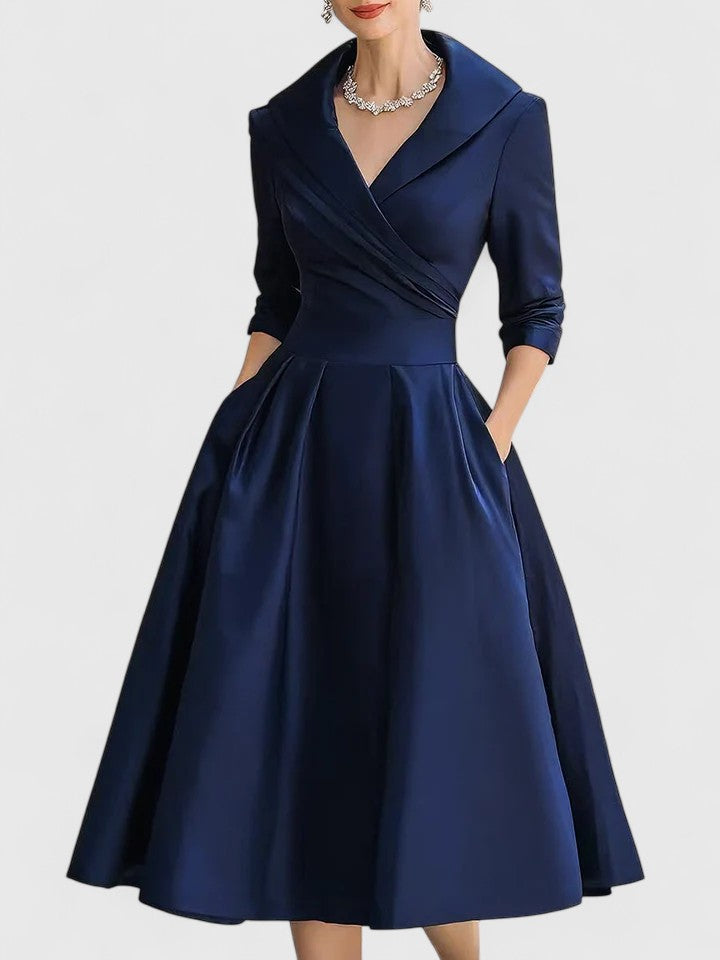 Yan | Elegantní midi šaty