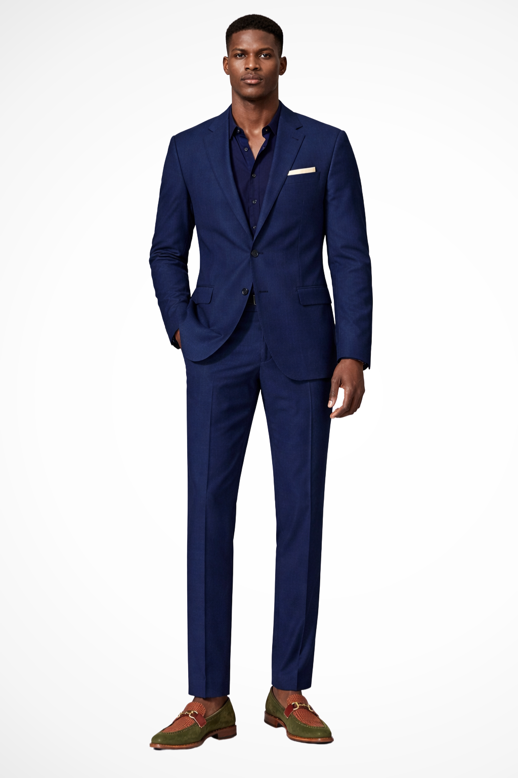 Ashton | Men Notch Lapel Single Breasted Linen Summer Wedding Suit