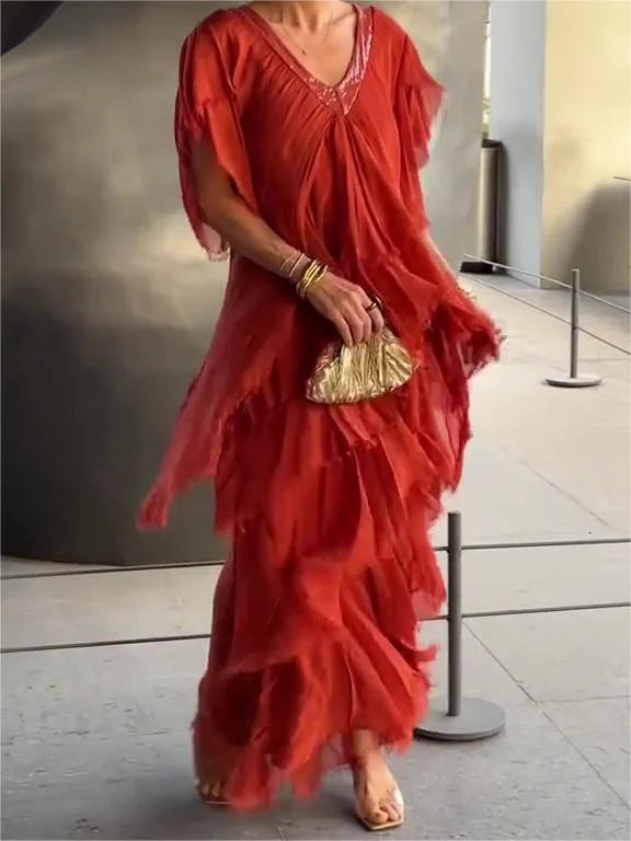 Daisy - Tiered Maxi Dress for Women