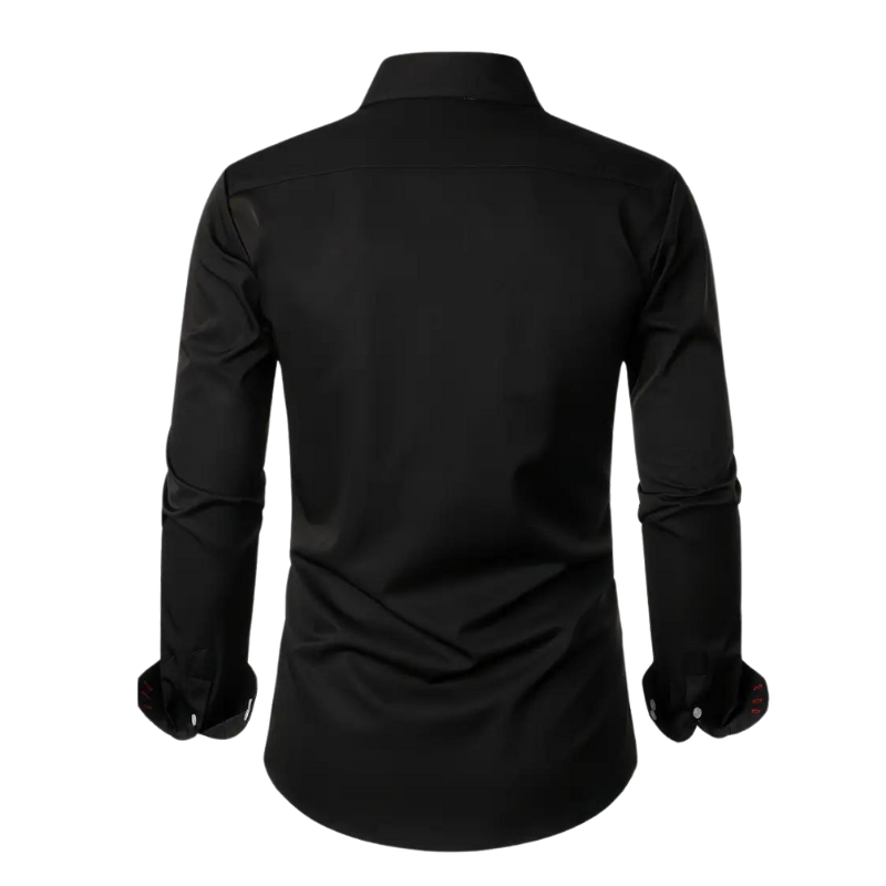 Stylish Shirt with Paisley Accent for Men