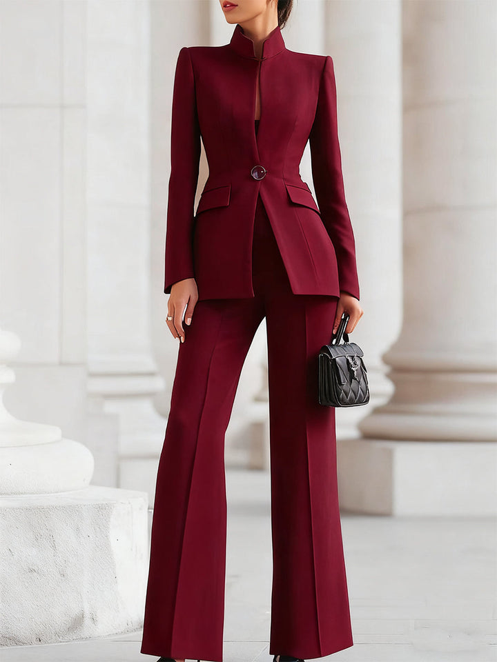 Sharie - Elegantní sako a kalhotový kostým