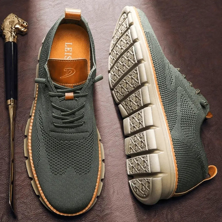 Men’s Ultra-Cushioned Breathable Knit Sneakers