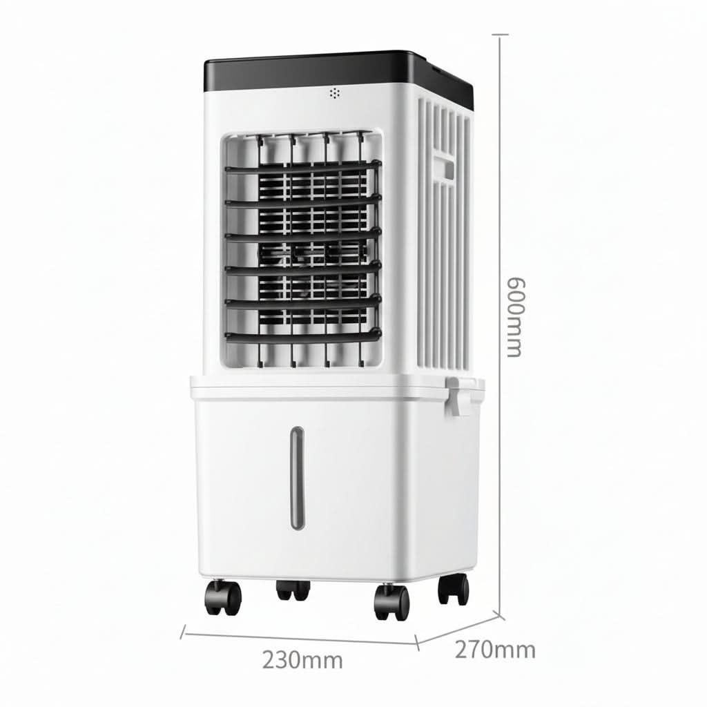 Přenosný chladič vzduchu 3 v 1 – ventilátorový zvlhčovač a ventilátor