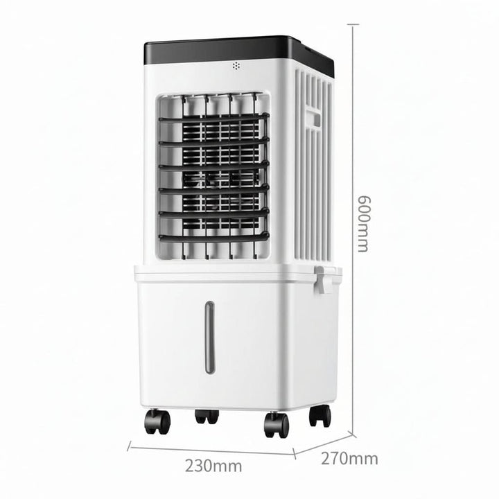 Přenosný chladič vzduchu 3 v 1 – ventilátorový zvlhčovač a ventilátor
