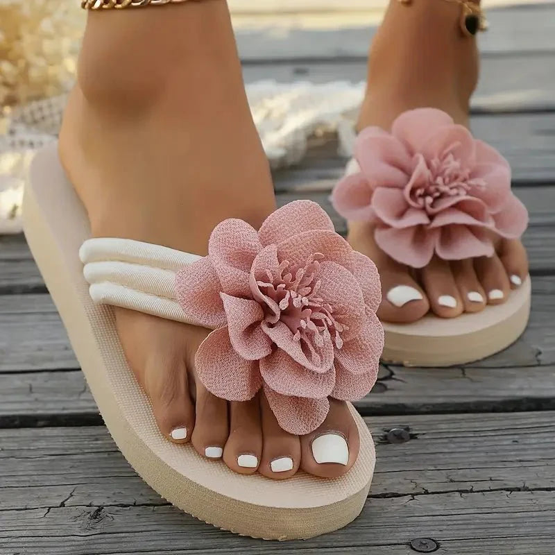 Amara - Women's Summer Floral Slide Sandals