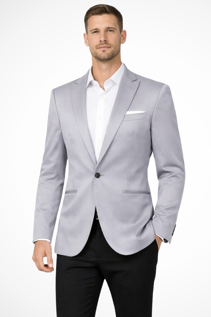 Theodore | Men Tailored Single Button Wedding Guest Blazer