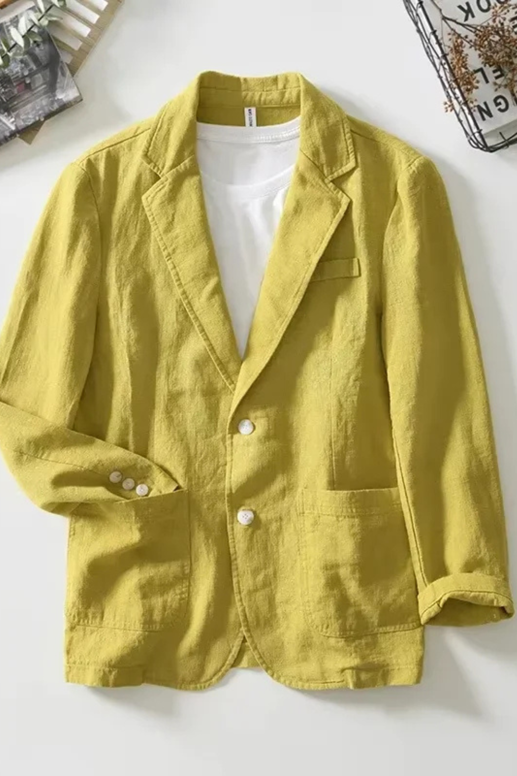 Oliver | Men Casual Linen Summer Blazer