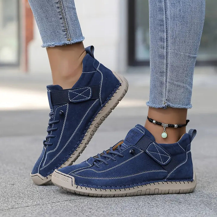 Women's Casual Lace-Up Comfort Walking Sneakers