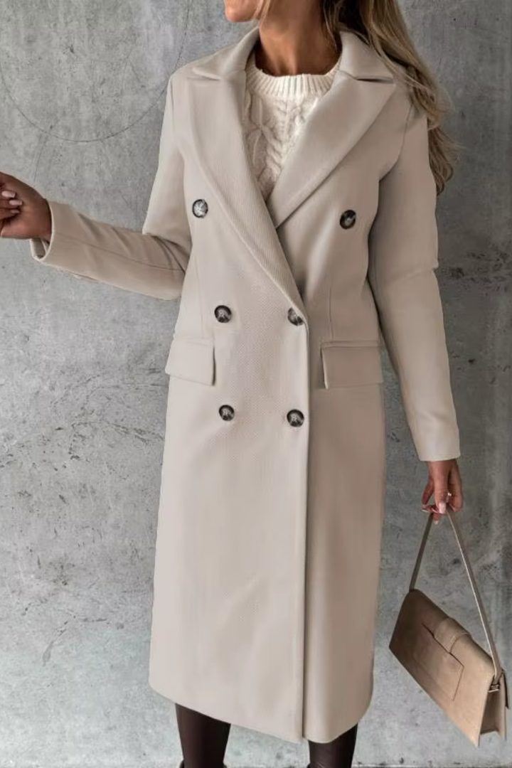 Women’s Tailored Long Trench Coat