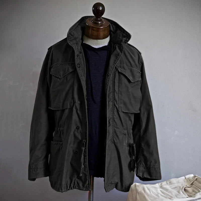 Men’s Classic Military Field Jacket | Timeless Design