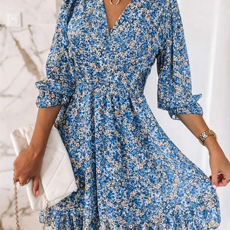 Tegan - Boho Mini Dress