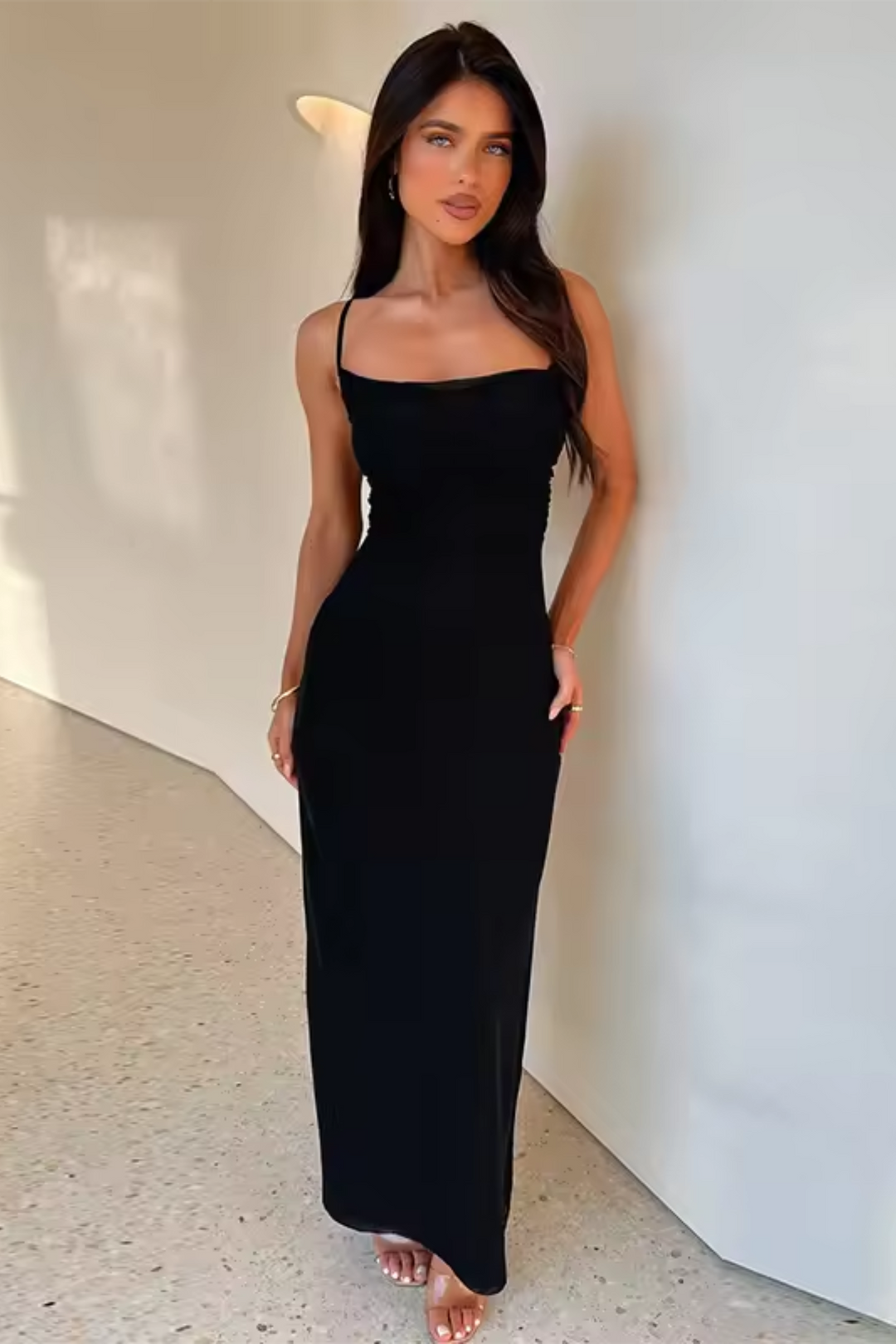 Aria - Elegantní šaty s uzlem