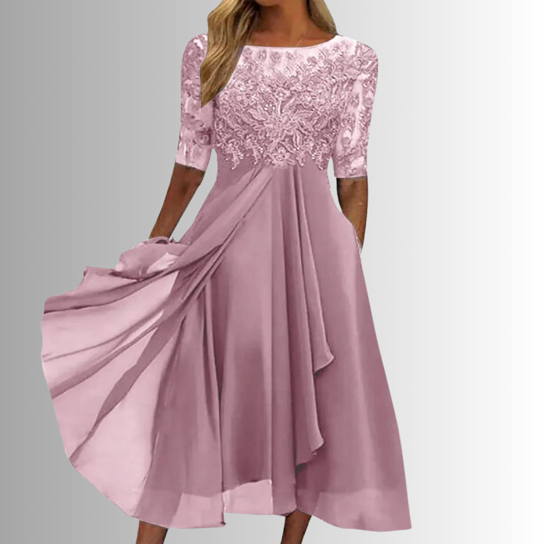 Rhonda - Women's Lace Dress Layered Skirt