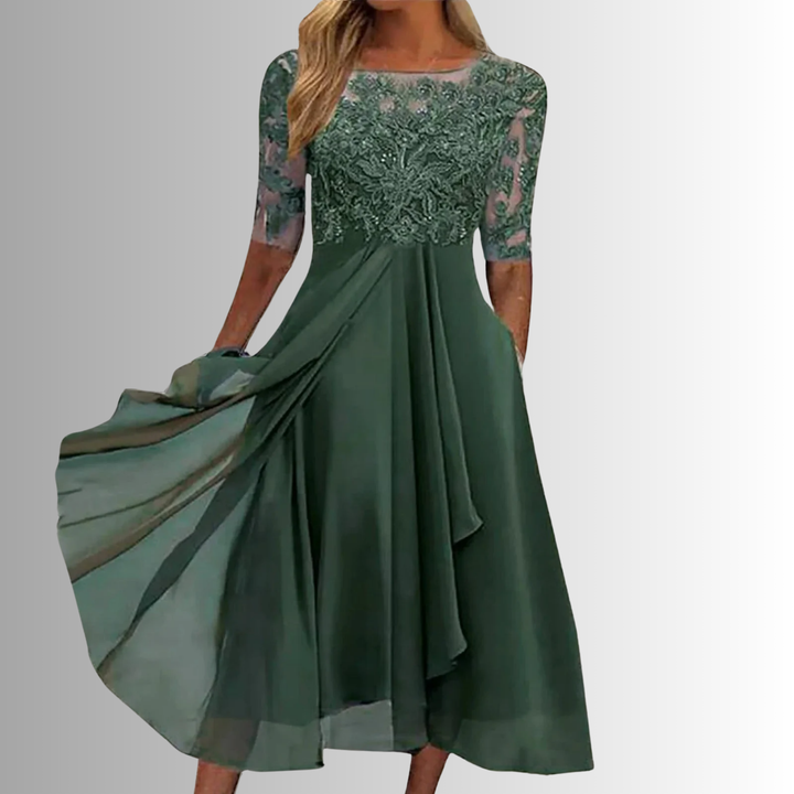 Rhonda - Women's Lace Dress Layered Skirt
