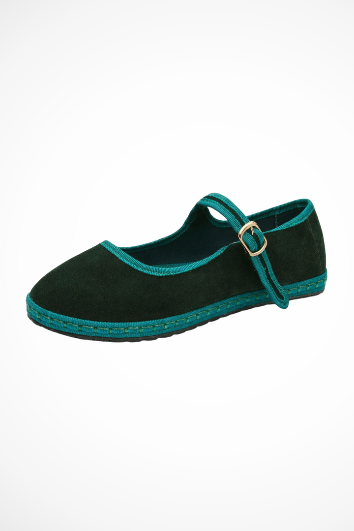 Women's Classic Mary Jane Flats with Soft Comfort Style