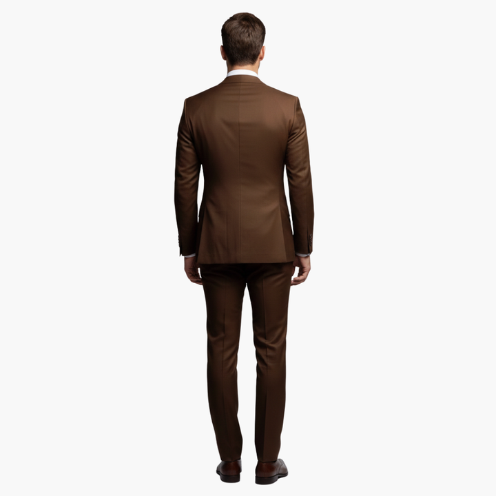 Slim Fit Men's Suit Two-Piece Set