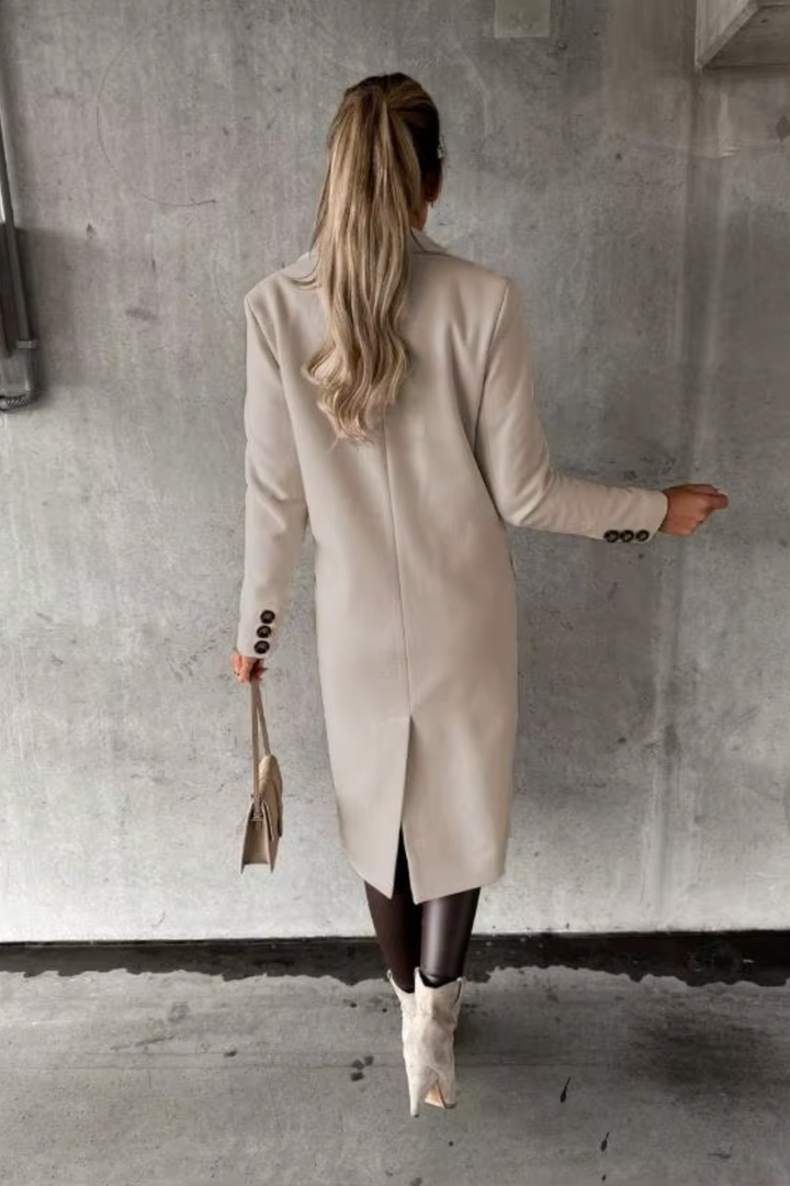 Women’s Tailored Long Trench Coat