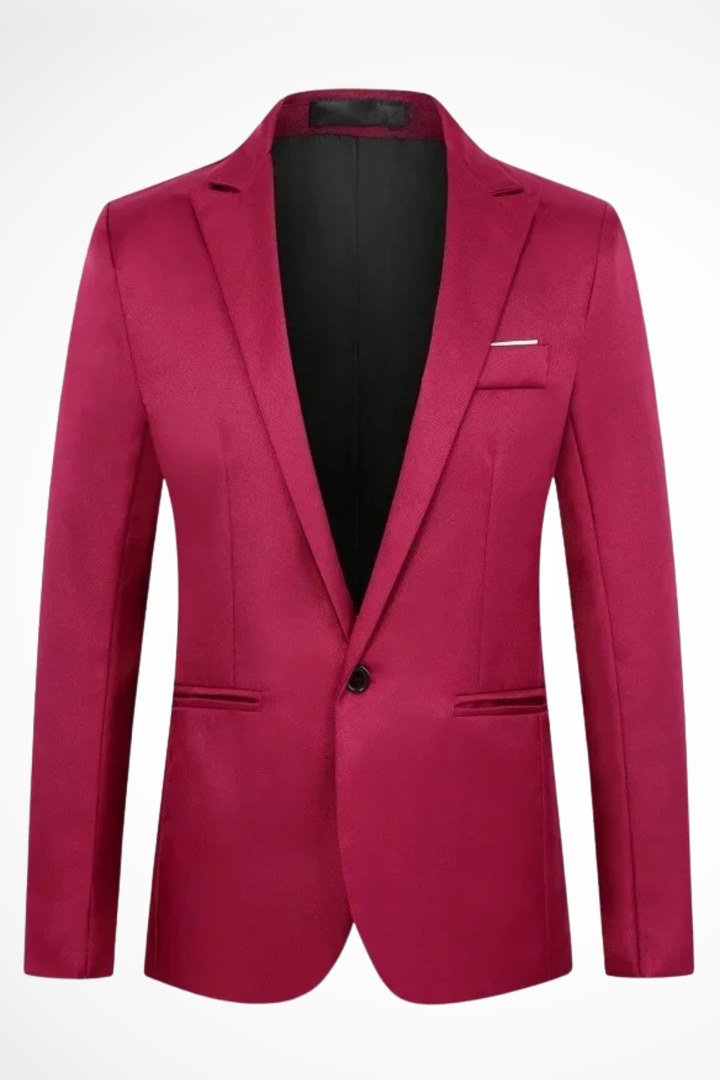 Theodore | Men Tailored Single Button Wedding Guest Blazer