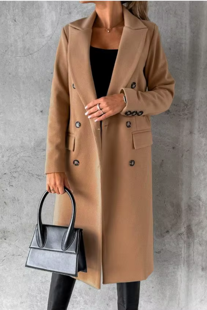 Women’s Tailored Long Trench Coat