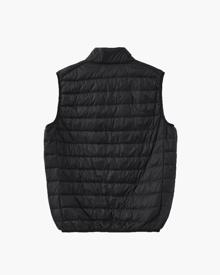 Men's Padded Puffer Gilet with Stand Collar
