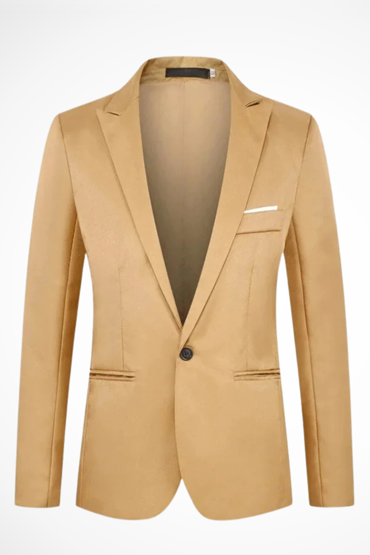 Theodore | Men Tailored Single Button Wedding Guest Blazer
