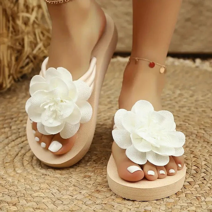 Amara - Women's Summer Floral Slide Sandals