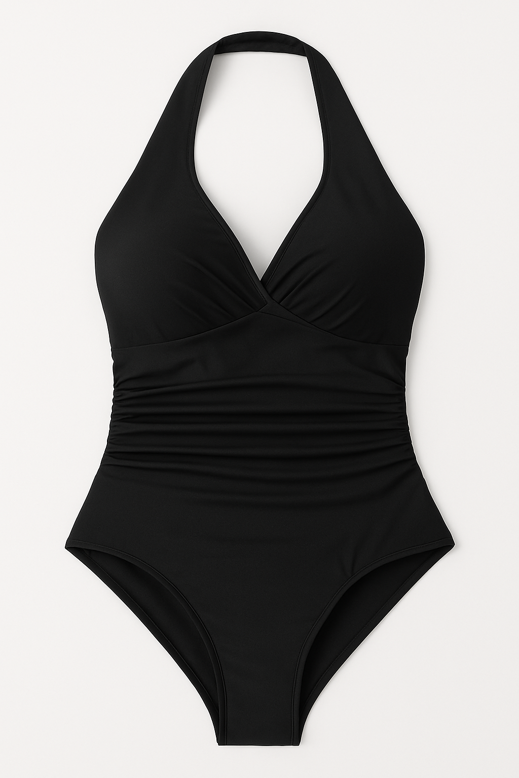 Women’s Halter Wrap One-Piece Swimsuit