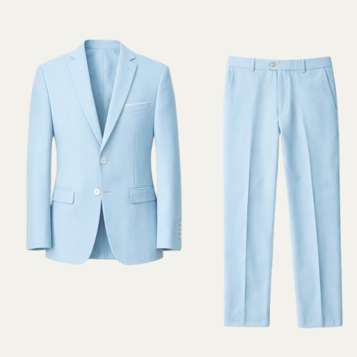 The Benevento Men’s 2 Piece Suit – Formal Wedding & Business Suit Set