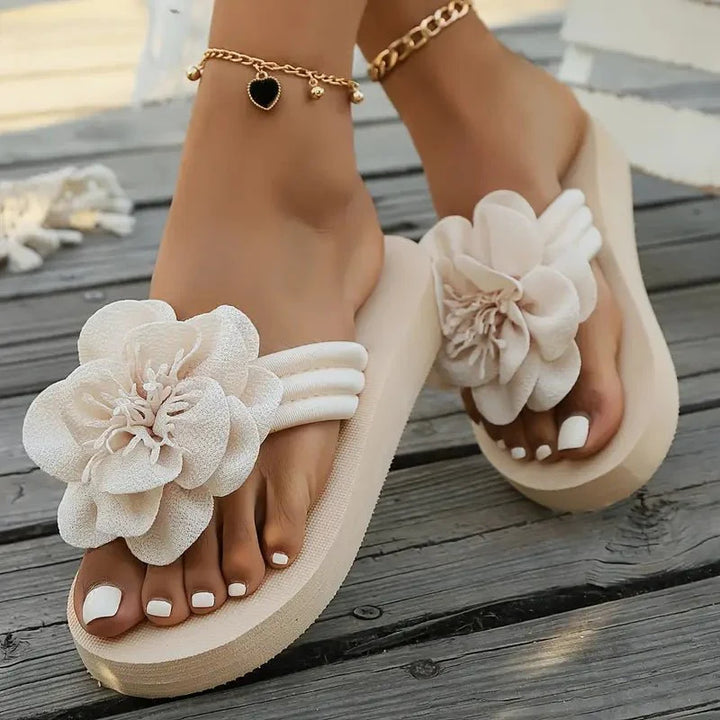 Amara - Women's Summer Floral Slide Sandals
