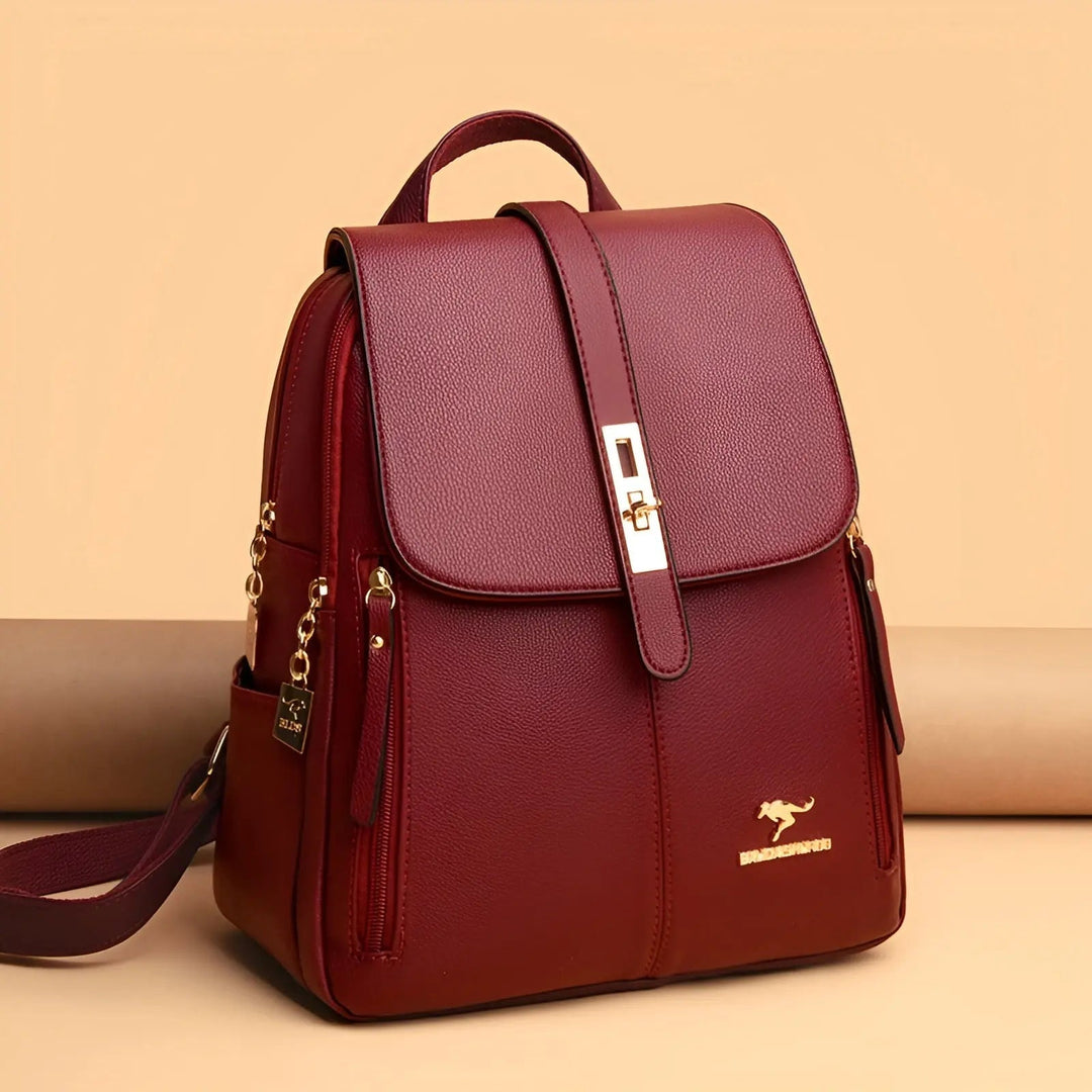 Madeline | Leather Design backpack for Women