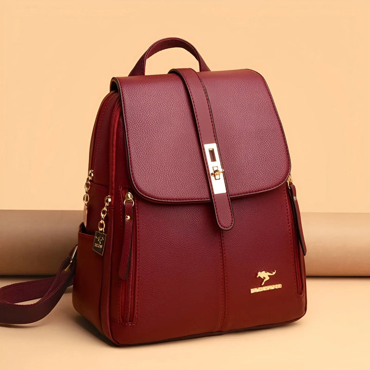 Madeline | Leather Design backpack for Women