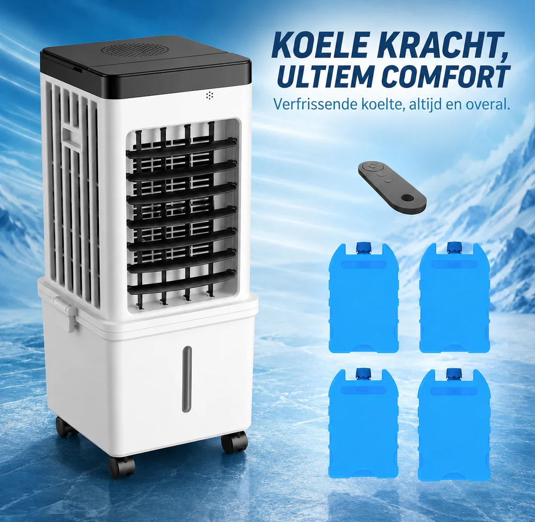 Airx - Mobiele Aircooler met Afstandsbediening